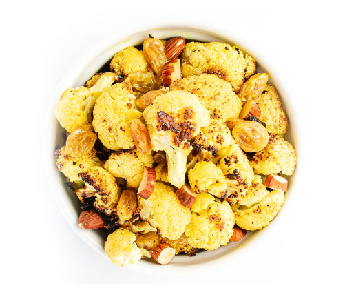 QT Curried Cauliflower