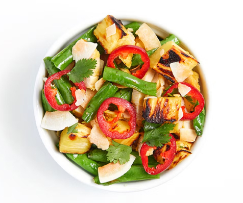QT Pineapple Chicken & Green Bean